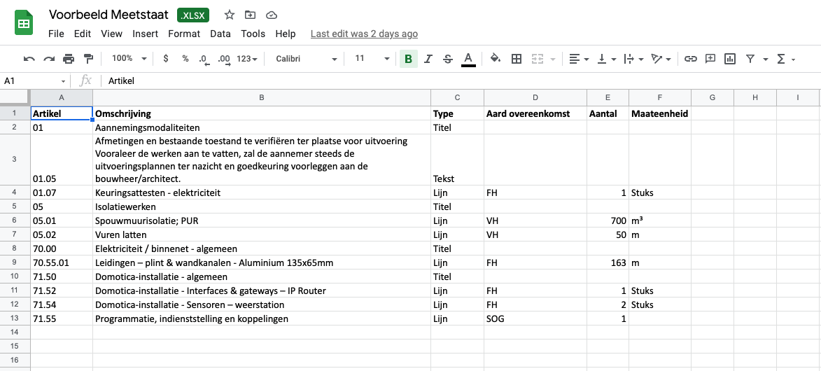 Odoo meet en vorderingsstaten voor de bouwsector